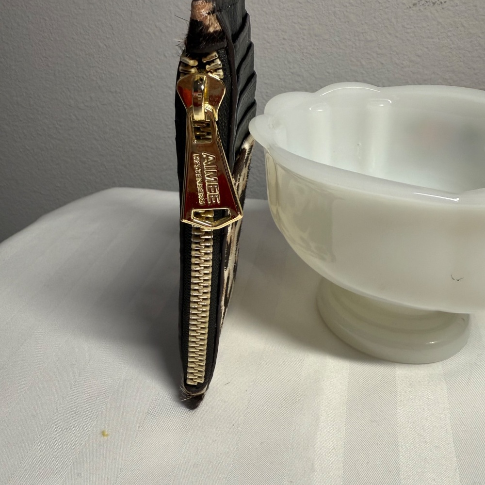 Aimee Kestenberg Leopard Print Card Wallet Small … - image 3